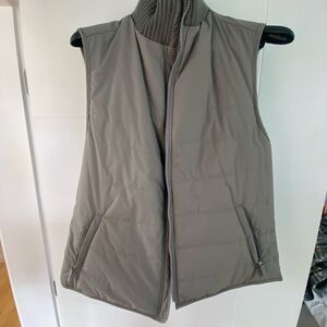 Women's Stylish Gray Puffer Vest